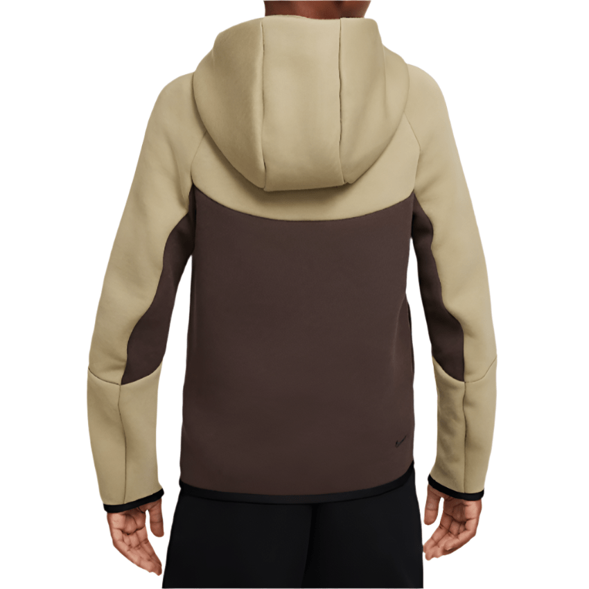 Nike Tech Fleece Full Zip "Barna/Oliva/Fekete" – Gyerek Melegítőfelső - Golyó Sport