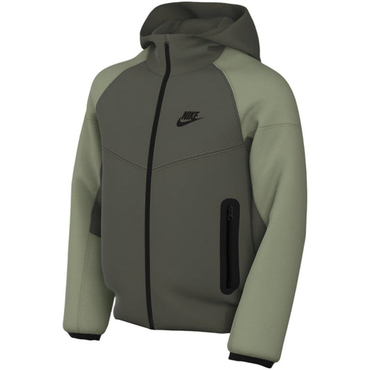 Nike Tech Fleece Full Zip "Khaki/Zöld" Gyerek Melegítőfelső - Golyó Sport