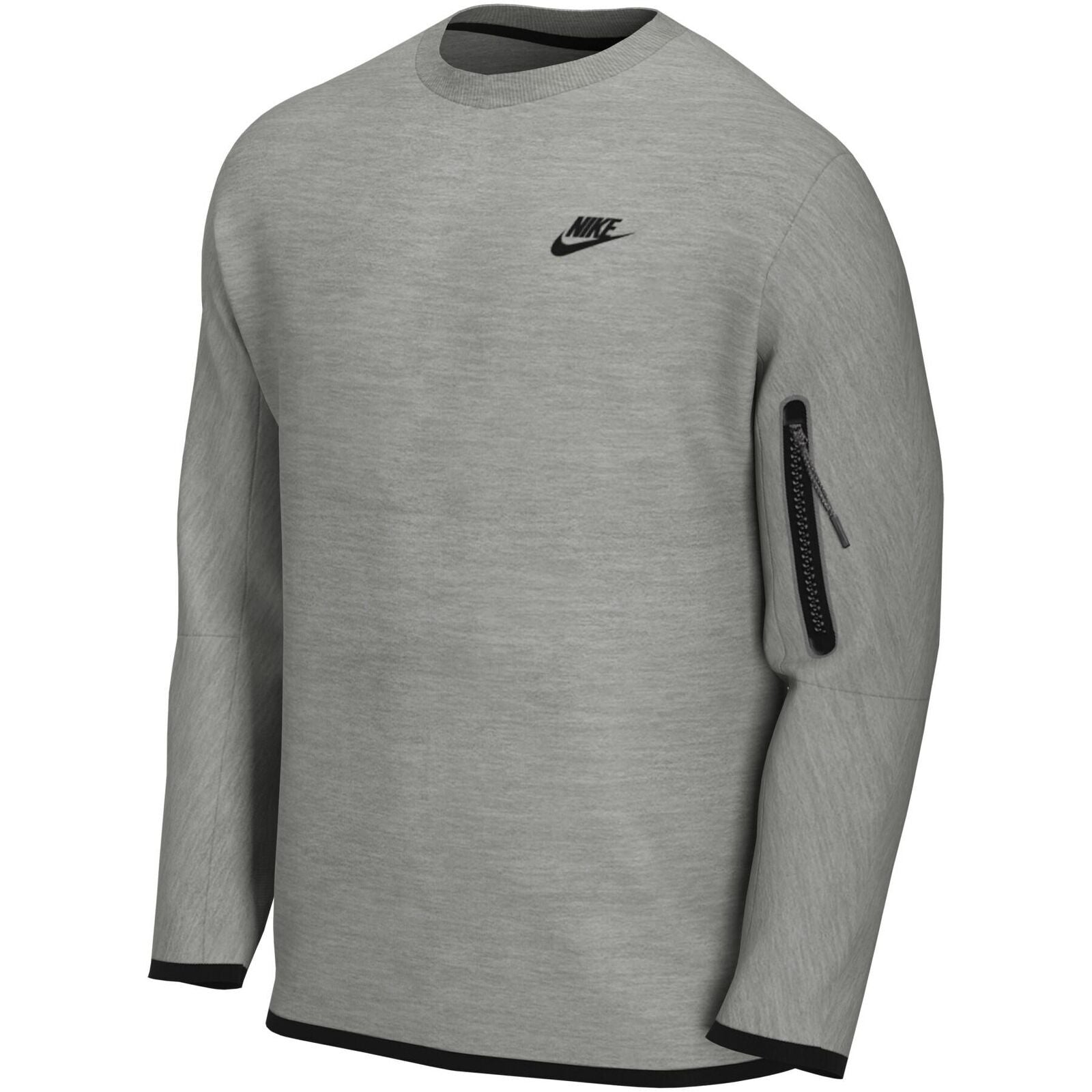 Nike Tech Fleece kereknyakú pulóver szürke - Golyó Sport