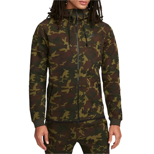 Nike Tech Fleece OG Windrunner "Camo" Férfi Pulóver - Golyó Sport