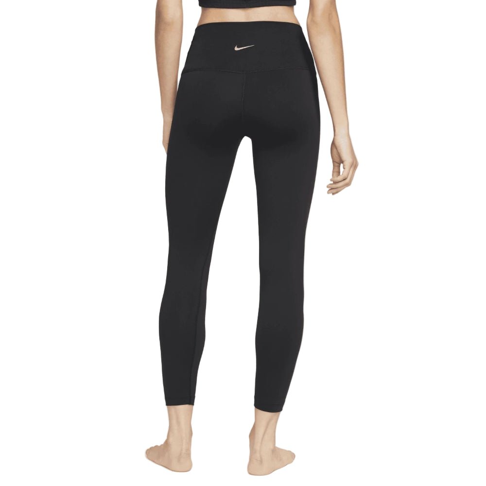 Nike Yoga 7/8 "Fekete" magasderekú leggings - Golyó Sport