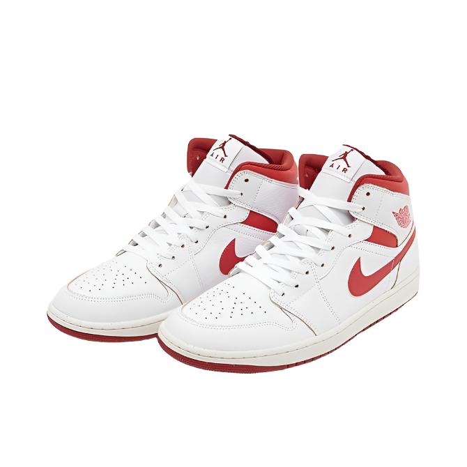 Air Jordan 1 Mid Dune Red